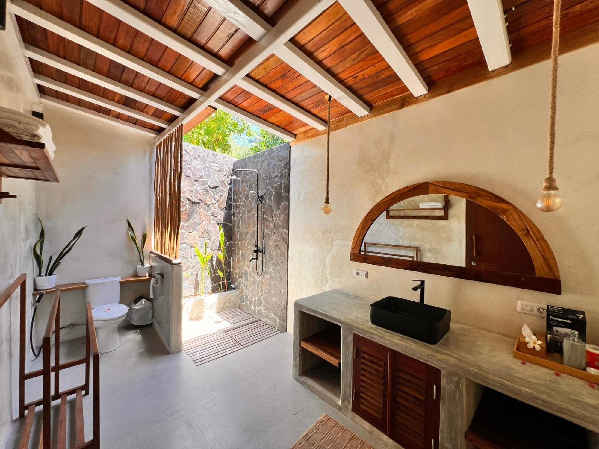 Gili Lumbung Bungalow Gili Islands Exterior photo